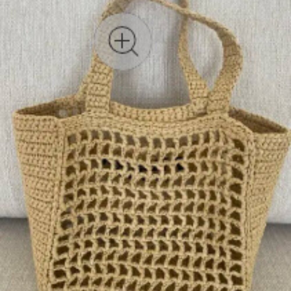 Prada raffia tote - Picture 4 of 4